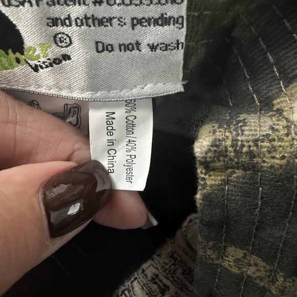 Gander Mtn Hat Cap Strap Back Camo LED Lighted Brim Hunting Embroidered Mens - Picture 11 of 11